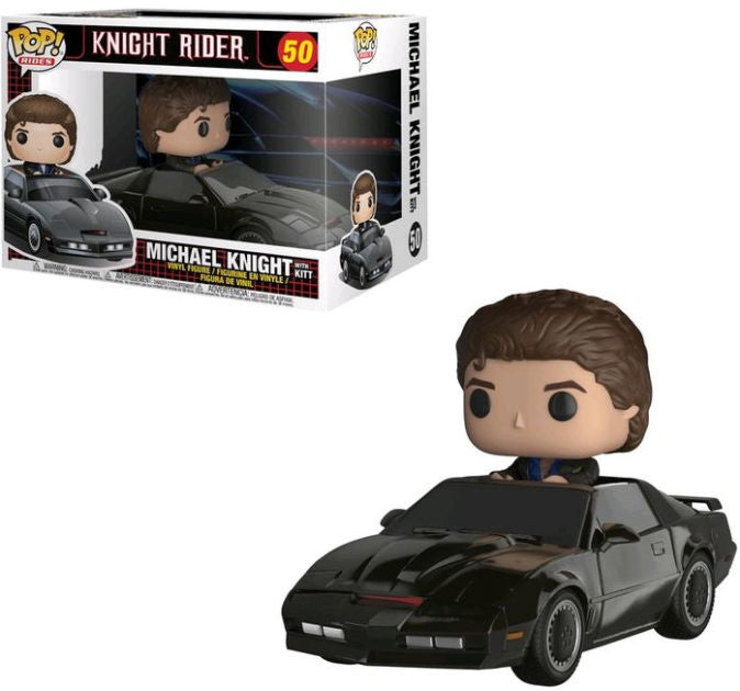 Pop Television 3.75 Inch Action Figure Knight Rider - Michael Knight #50 (Sub-Standard Packaging)