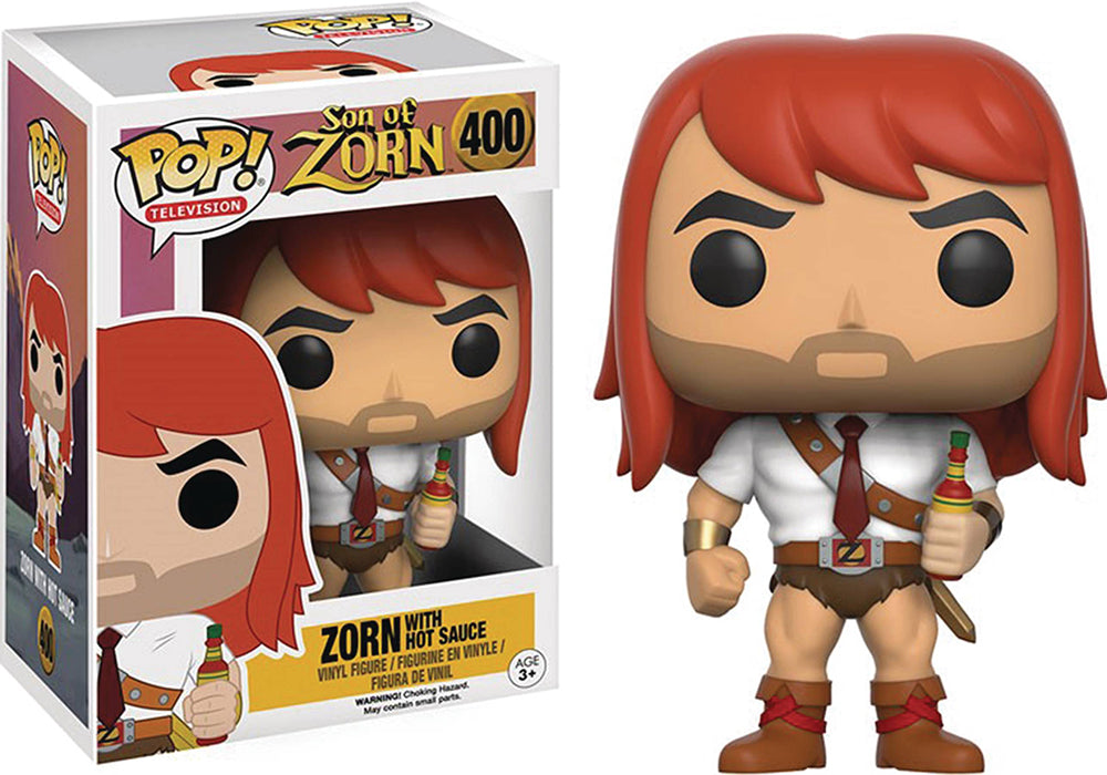 Pop Television Son Of Zorn 3.75 Inch Action Figure - Zorn With Hot Sauce #400 (Sub-Standard Packaging)