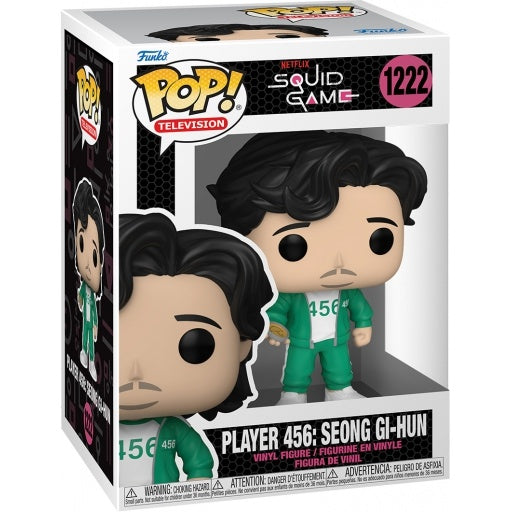 Pop Television Squid Game 3.75 Inch Action Figure - Player 456 Seong Gi-Hun #1222 (Sub-Standard Packaging)