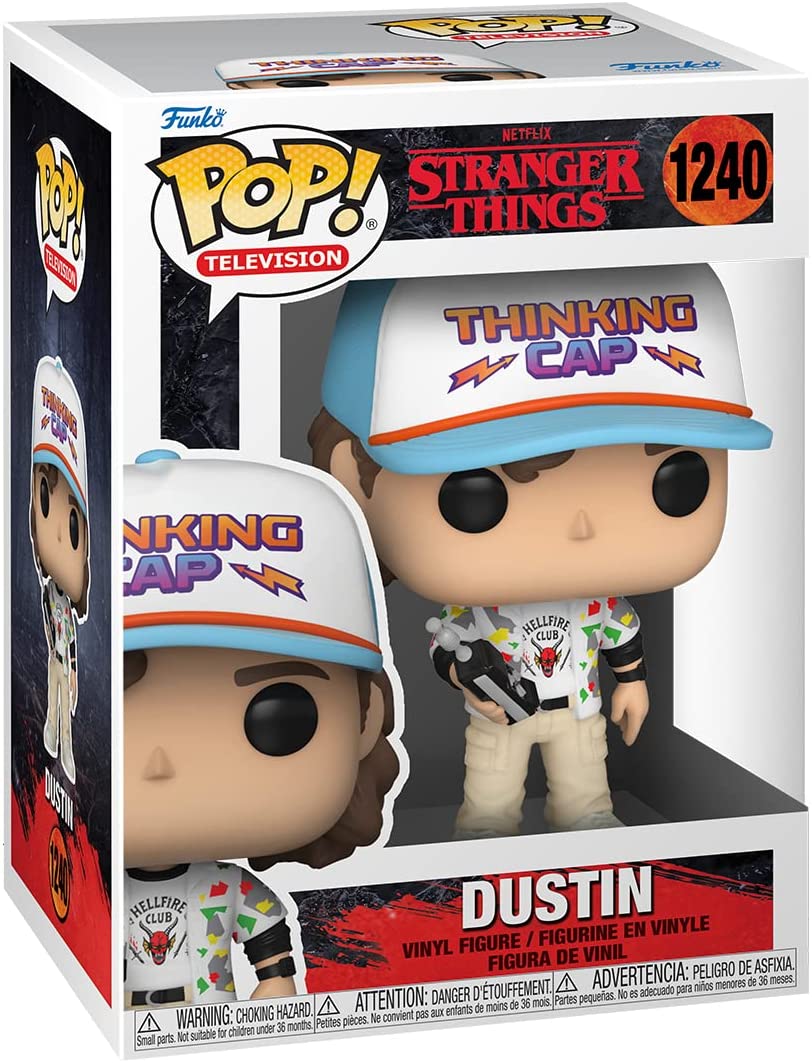 Pop Television Stranger Things 3.75 Inch Action Figure - Dustin #1240 (Sub-Standard Packaging)