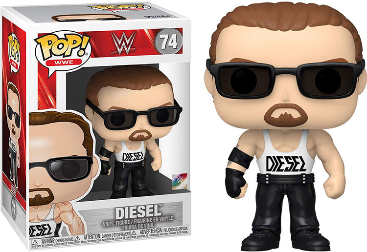 Pop WWE 3.75 Inch Action Figure WWE - Diesel #74 (Sub-Standard Packaging)
