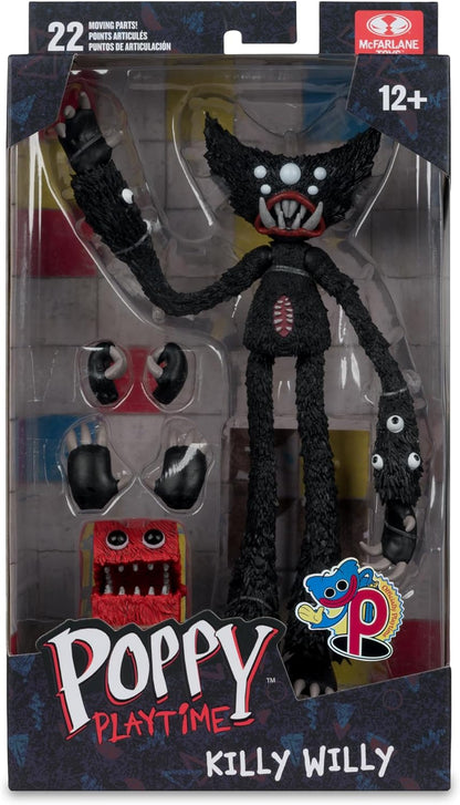 Poppy Playtime 7 Inch Action Figure Bendable - Killy Willy