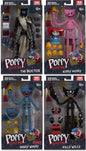 Poppy Playtime 7 Inch Action Figure Bendable - Set of 4 (Missy - Wuggy - Willy - Doctor)