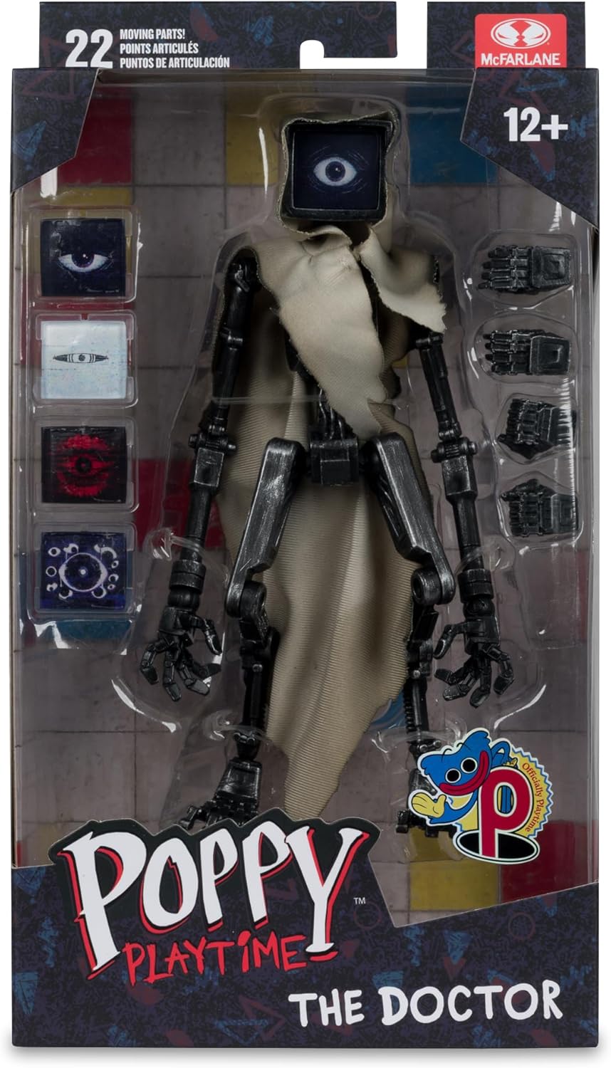 Poppy Playtime 7 Inch Action Figure Bendable - The Doctor