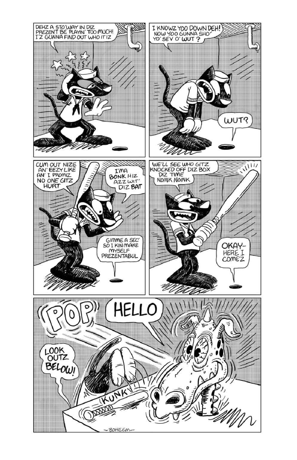 Dopecat Comics Ride Da Purple Dragon by Mike Boheem