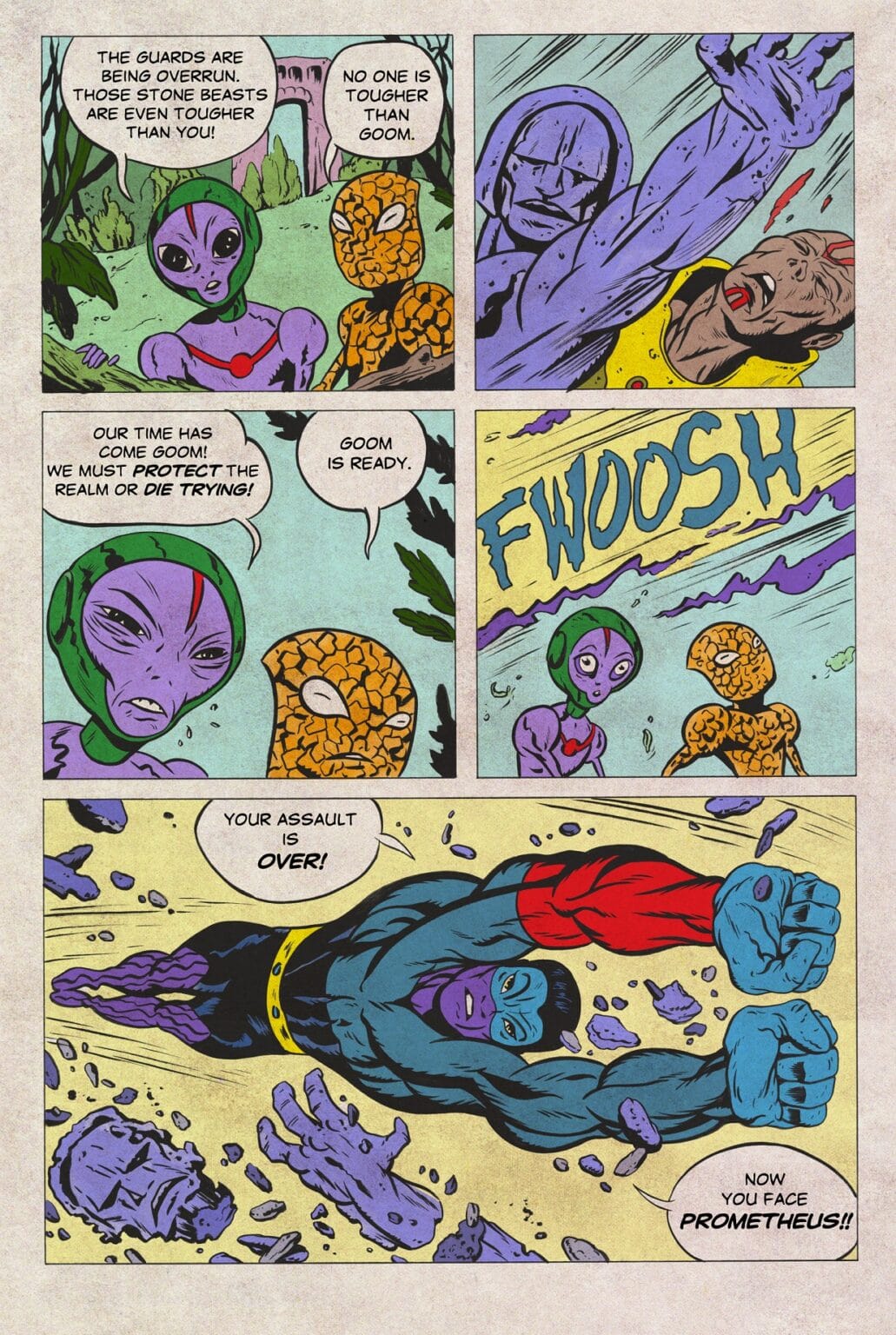 Galaxy Gods #1 by James Coats