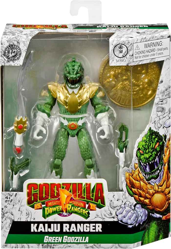 Power Rangers Godzilla 6 Inch Action Figure - Green Godzilla