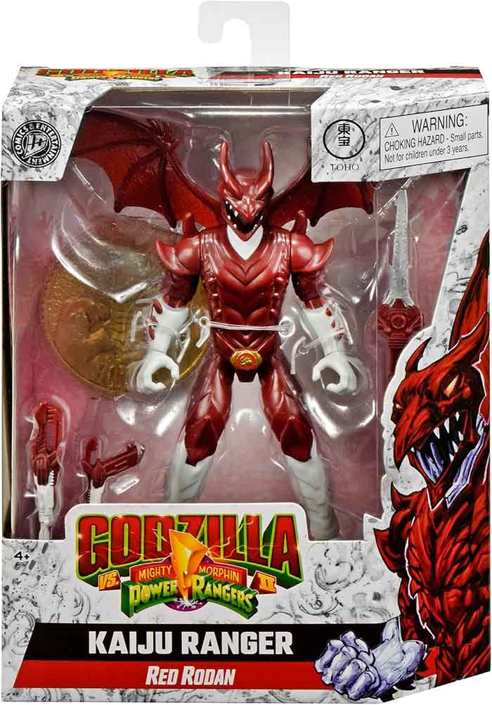 Power Rangers Godzilla 6 Inch Action Figure - Red Rodan