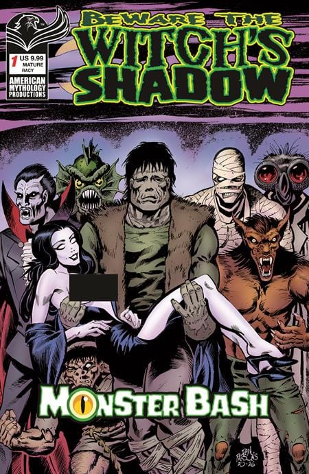 BEWARE THE WITCHS SHADOW MONSTER BASH #1 CVR D DAN PARSONS RISQUE VAR (MR) (Release Date: 09/30/2026)
