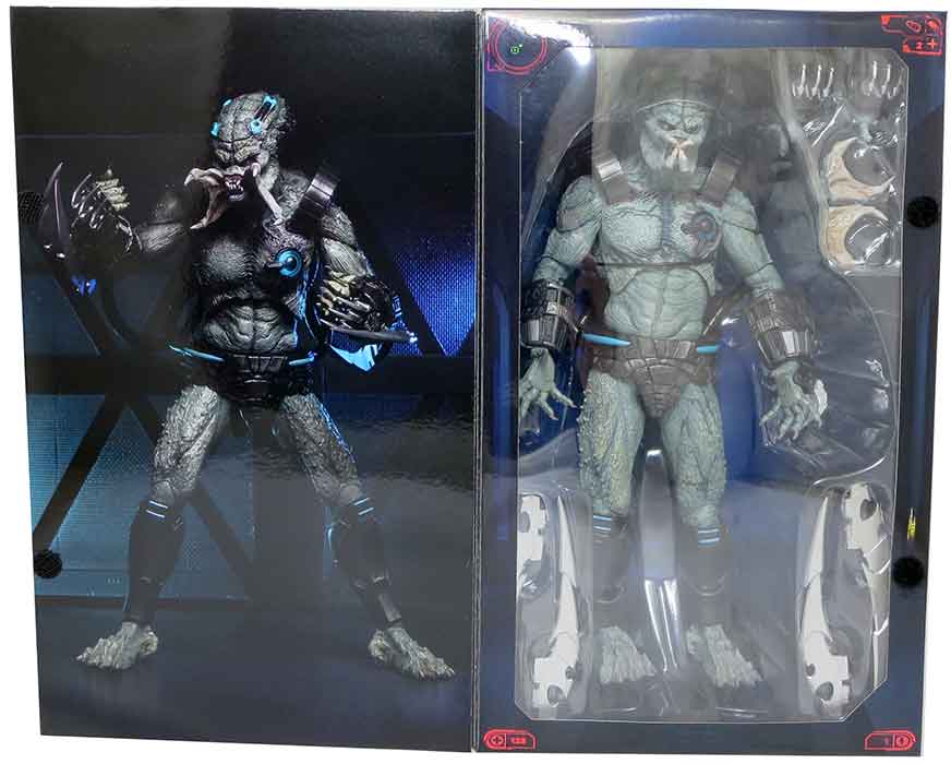 Predator 7 Inch Action Figure Ultimate - Concrete Jungle Stone Heart Predator
