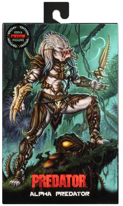 Predator 7 Inch Action Figure Ultimate Series - Alpha Predator (Shelf Wear Packaging)