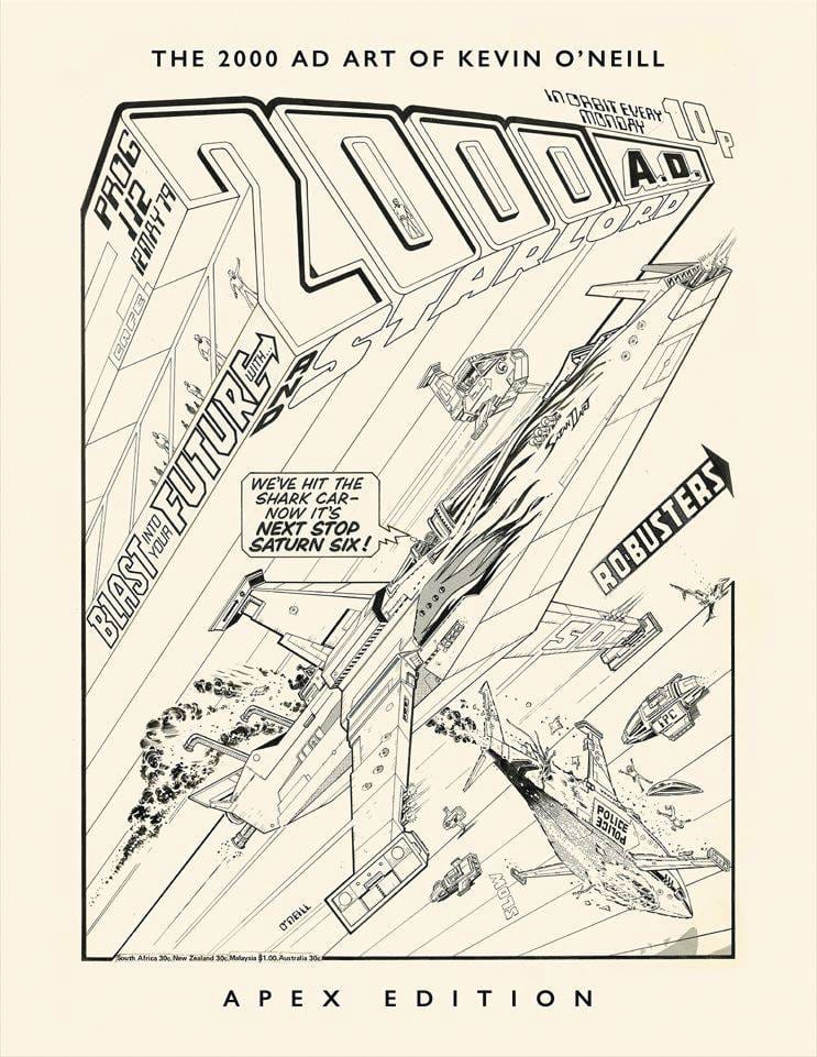 2000 Ad Art Of Kevin O`Neill Apex ED HC