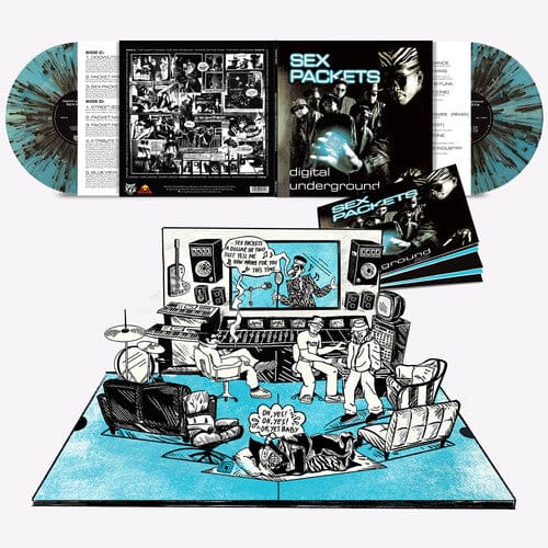 Digital Underground - Sex Packets (35th Anniversary) (Deluxe Edition, 180 Gram Vinyl, Blue, Black, Clear Vinyl)