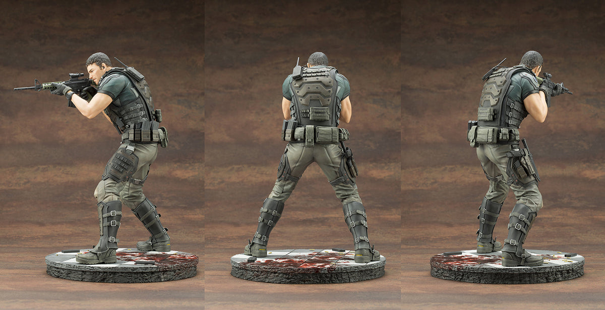 Resident Evil Vendetta 12 Inch Statue Figure Artfx Series - Chris Redfield
