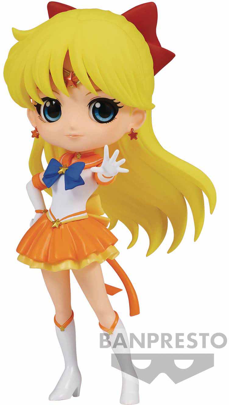 Sailor Moon Pretty Guardian 5 Inch Static Figure Q-Posket - Sailor Venus Version A