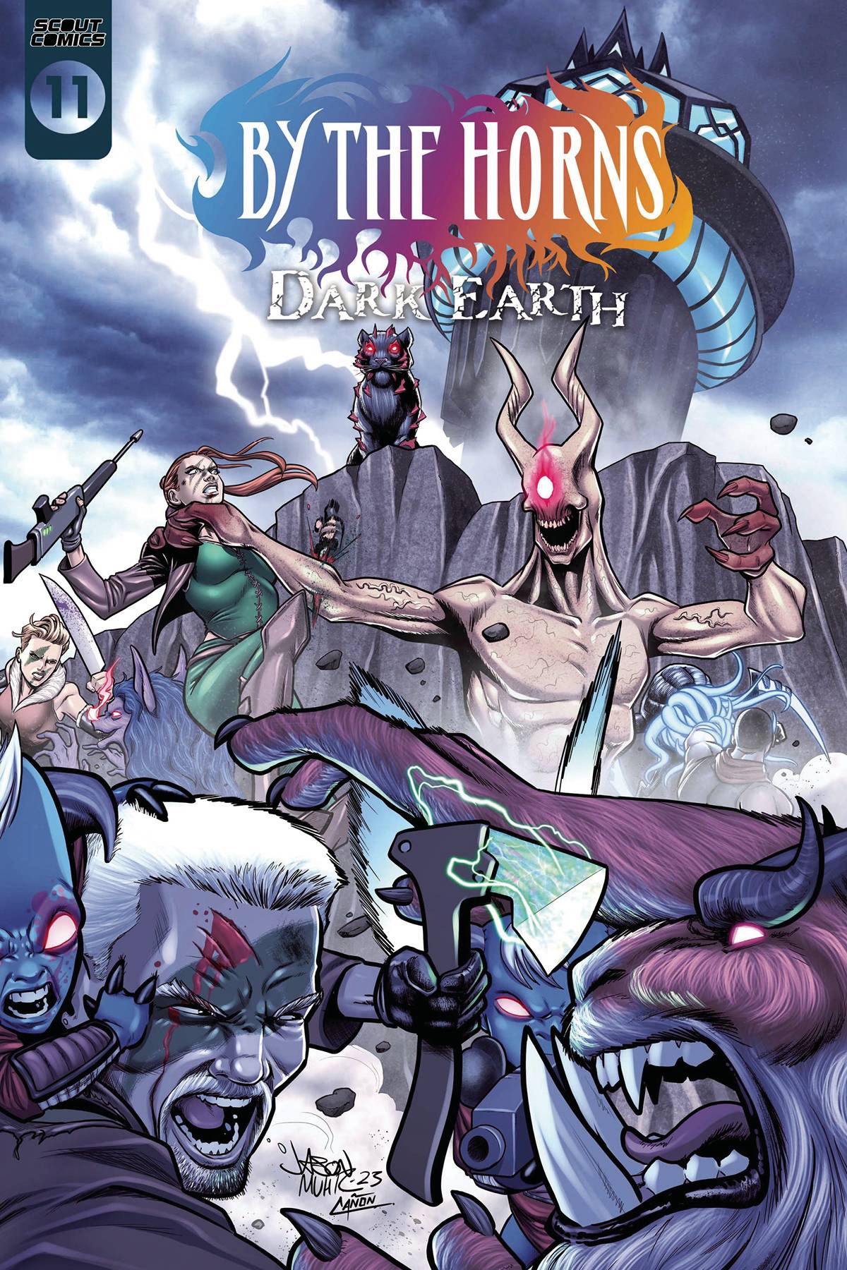 BY THE HORNS DARK EARTH #11