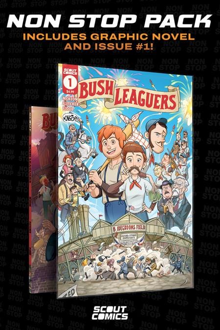 BUSH LEAGUERS COLLECTORS PACK #1 AND COMPLETE TP (NONSTOP)