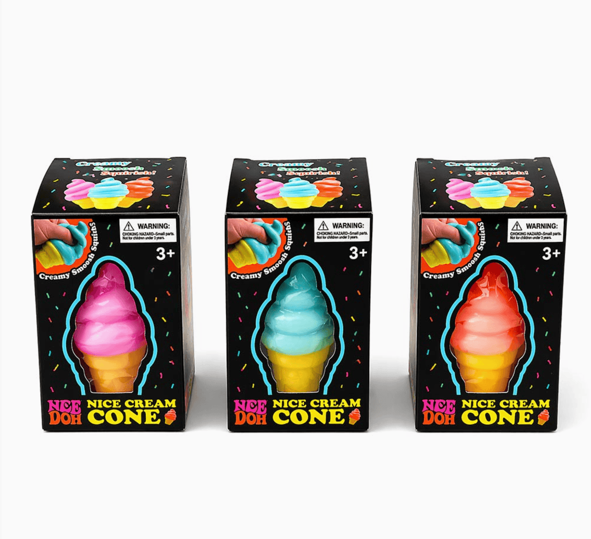Sensibling: Ice Cream Cone Stress Relief Toy (1pc)