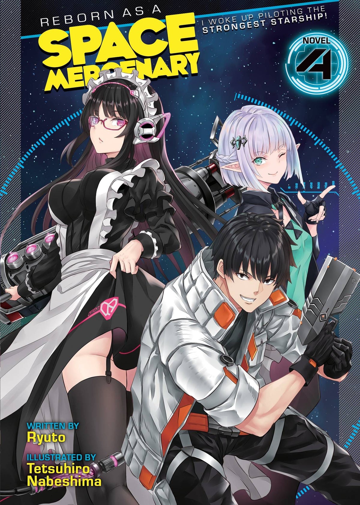 Reborn As A Space Mercenary Light Novel SC Vol 04