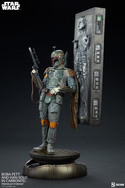 Boba Fett and Han Solo in Carbonite