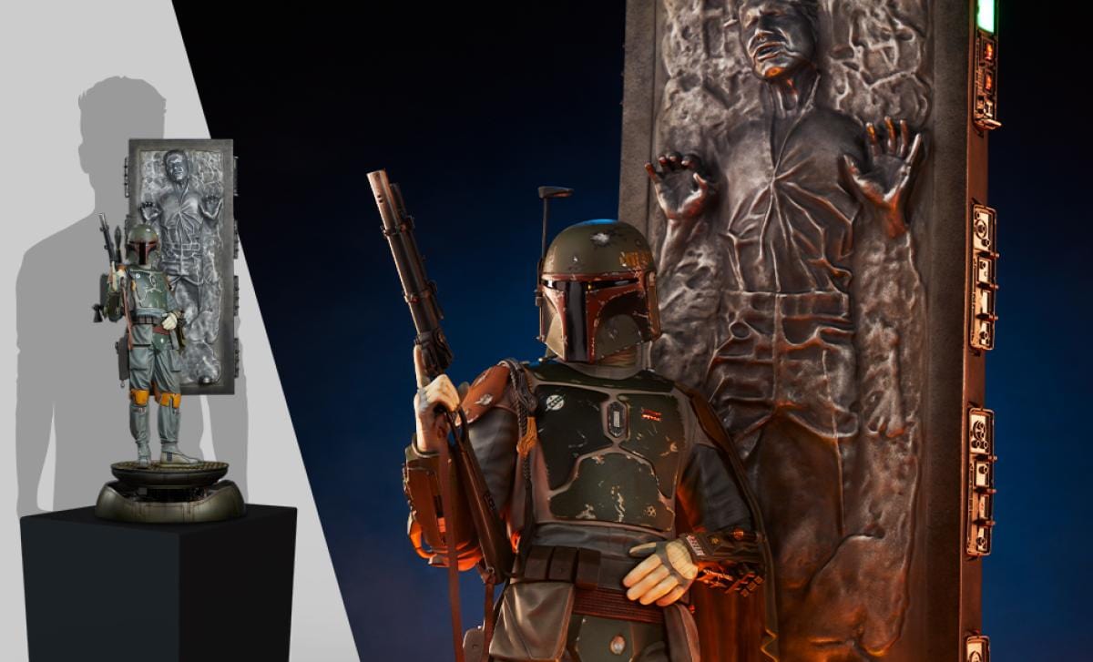 Boba Fett and Han Solo in Carbonite