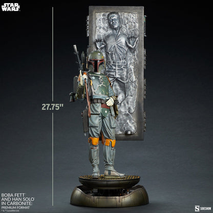 Boba Fett and Han Solo in Carbonite