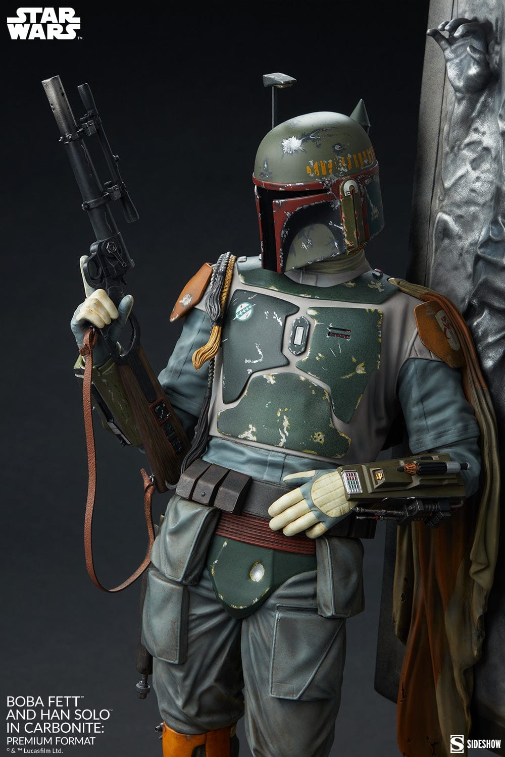 Boba Fett and Han Solo in Carbonite