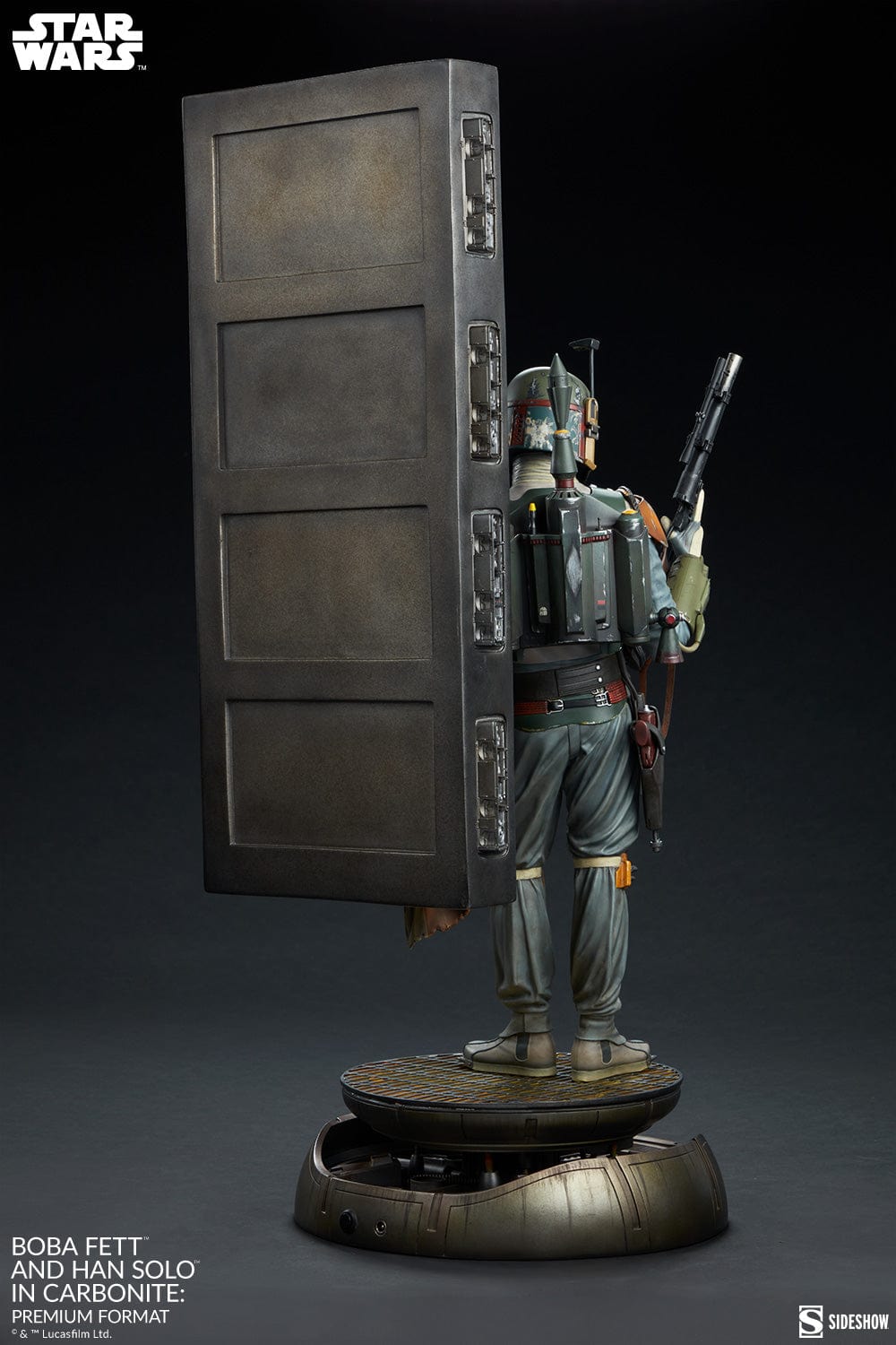 Boba Fett and Han Solo in Carbonite