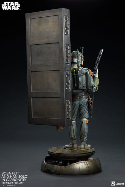 Boba Fett and Han Solo in Carbonite