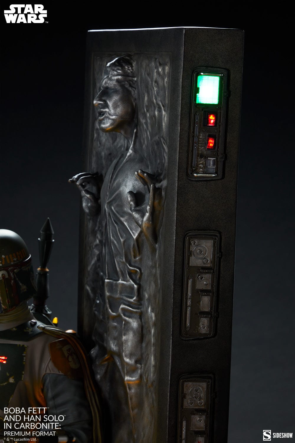 Boba Fett and Han Solo in Carbonite