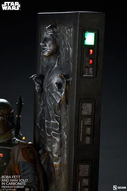 Boba Fett and Han Solo in Carbonite