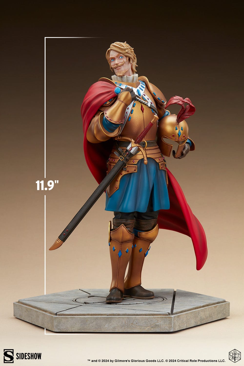 Taryon Darrington - Vox Machina Statue - Critical Role
