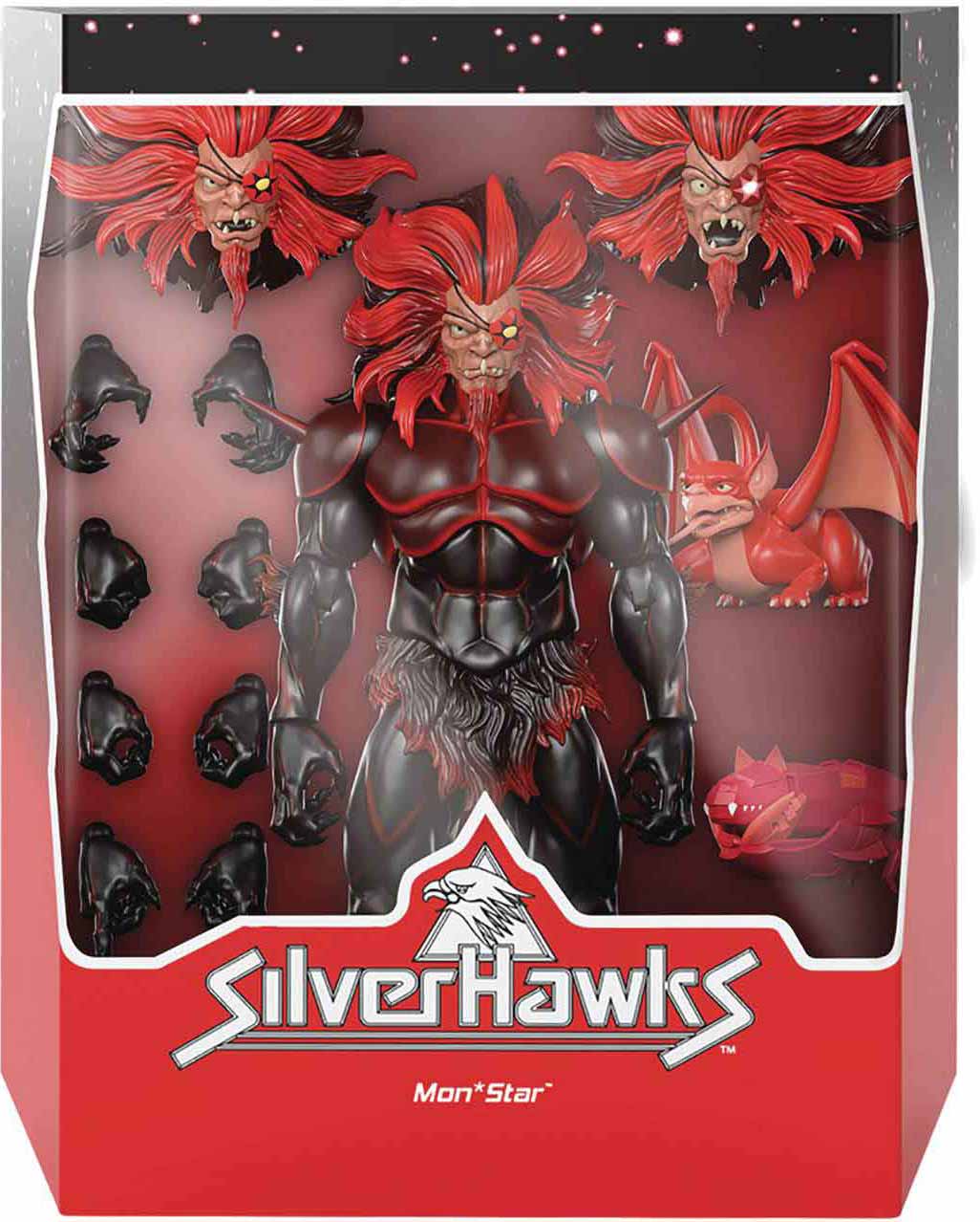 Silverhawks  7 Inch Action Figure Ultimates Wave 2 - Mon Star