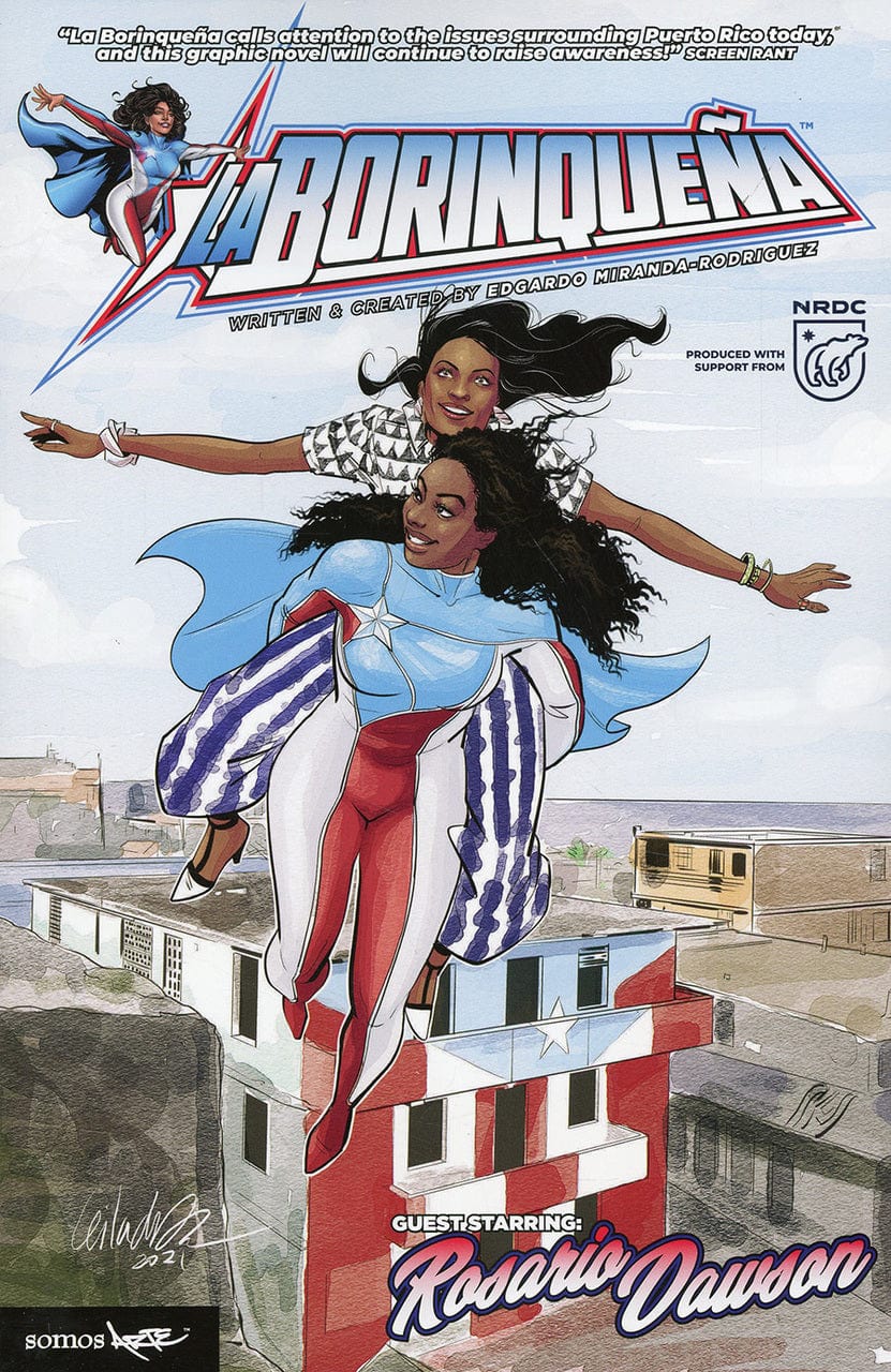 La Borinquena Starring Rosario Dawson Cvr E Del Duca