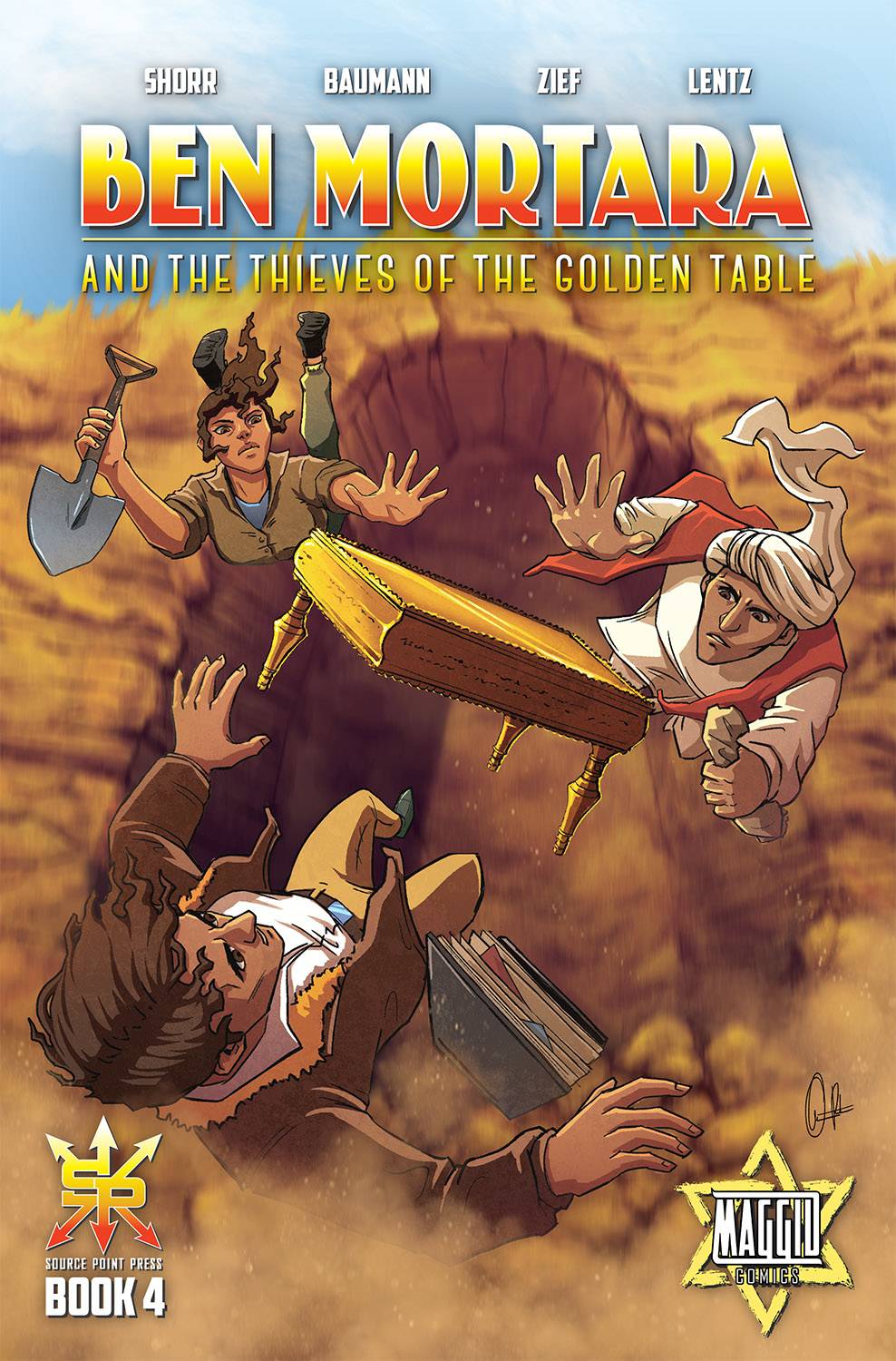 BEN MORTARA AND THIEVES OF GOLDEN TABLE #4 (OF 4)