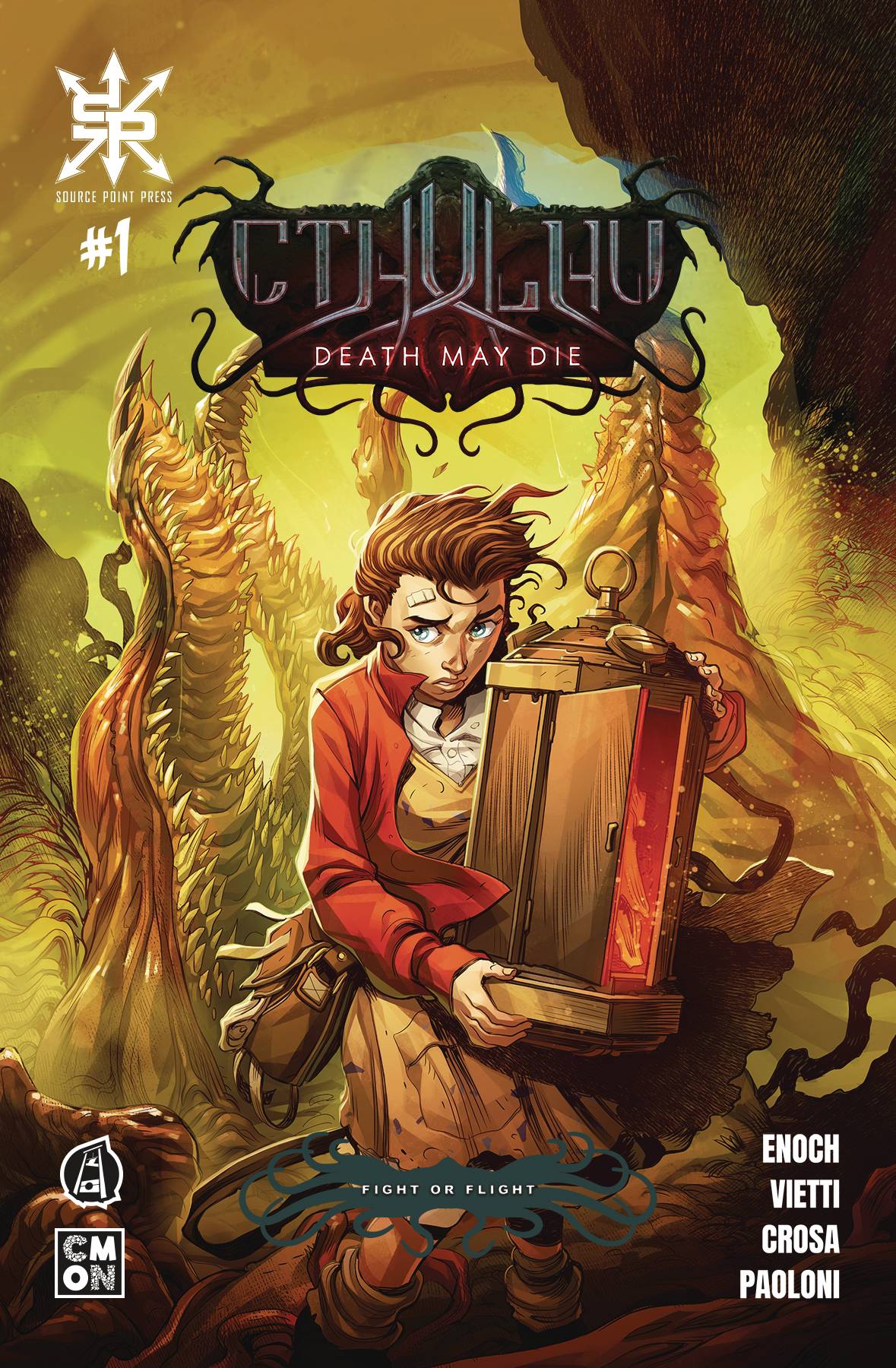 CTHUHLU DEATH MAY DIE #1 (OF 4) CVR B CROSA & LANZA (MR)
