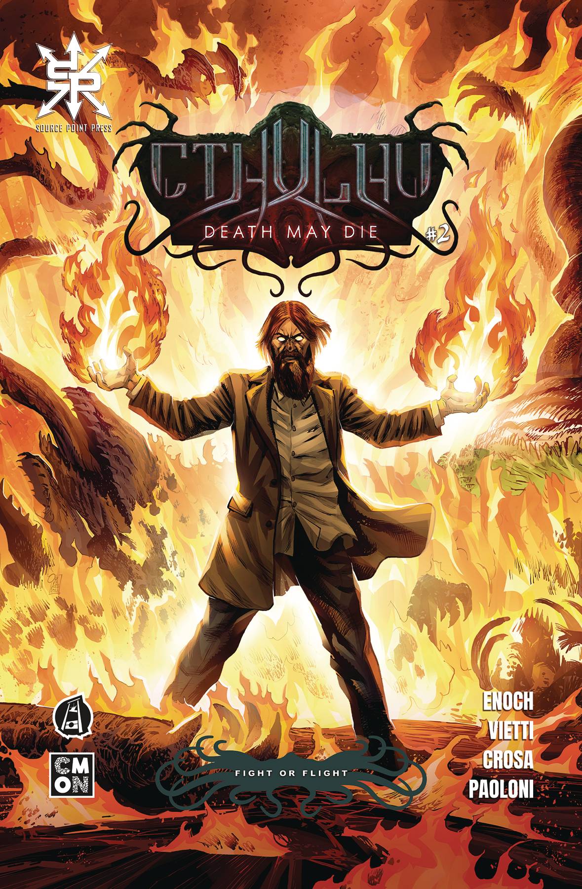 CTHUHLU DEATH MAY DIE #2 (OF 4) CVR B OLIVARES & TESSUTO (MR