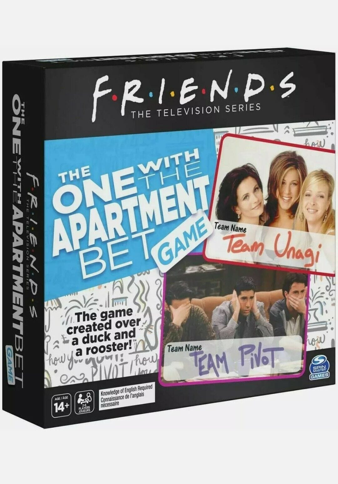 Friends: The One with the Apartment Bet Party Game