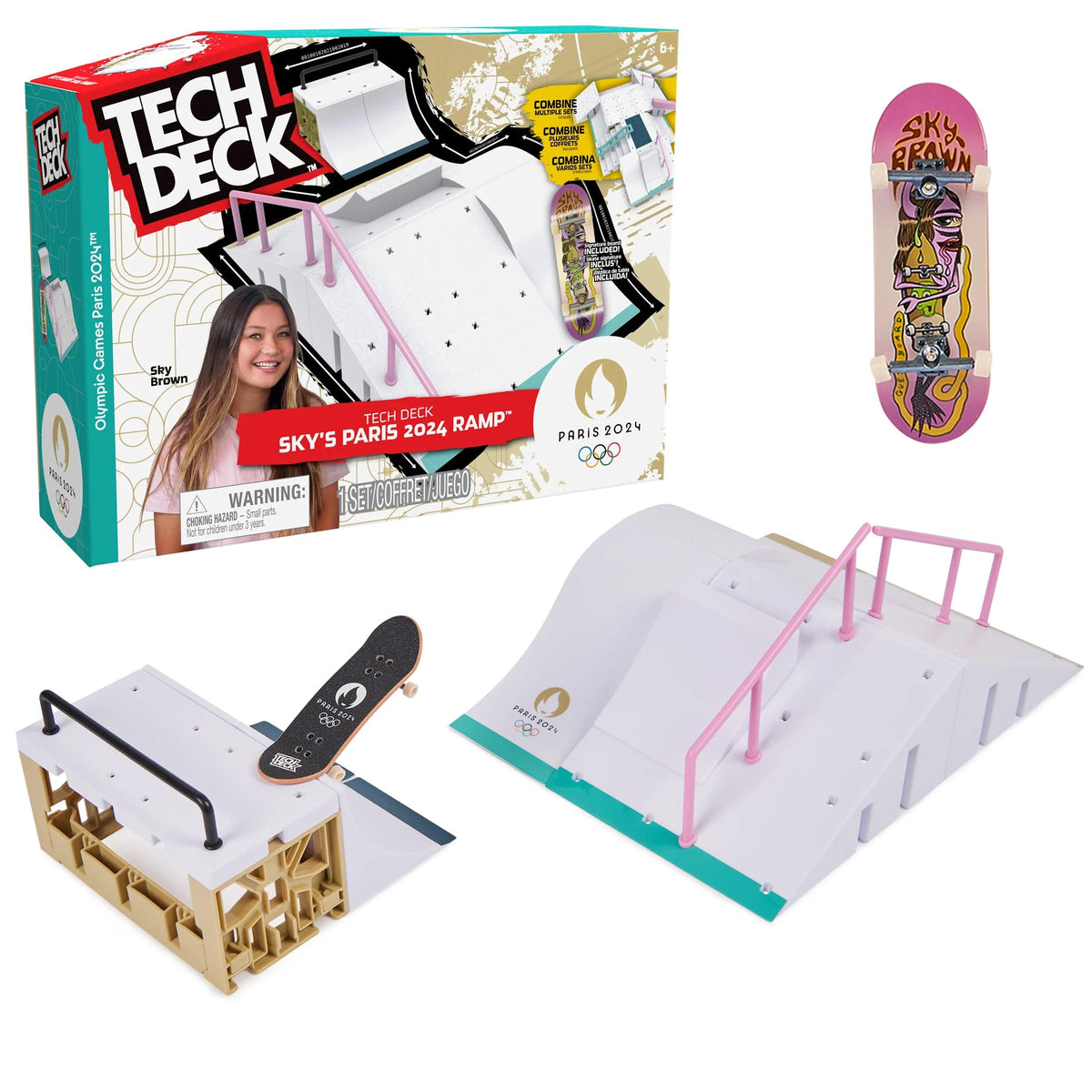 SPINMASTER: TECH DECK - SKYS PARIS 2024 RAMP SET