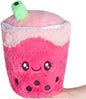 SQUISHABLE: MINI COMFORT FOOD - STRAWBERRY BUBBLE TEA PLUSHIE