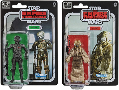 Star Wars 40th Anniversary 6 Inch Action Figure Exclusive - Zucluss & 4-Lom (Sub-Standard Packaging)