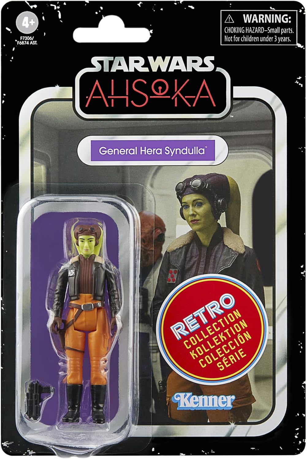 Star Wars Retro Collection 3.75 Inch Action Figure Wave 5 - General Hera Syndulla (Shelf Wear Packaging)