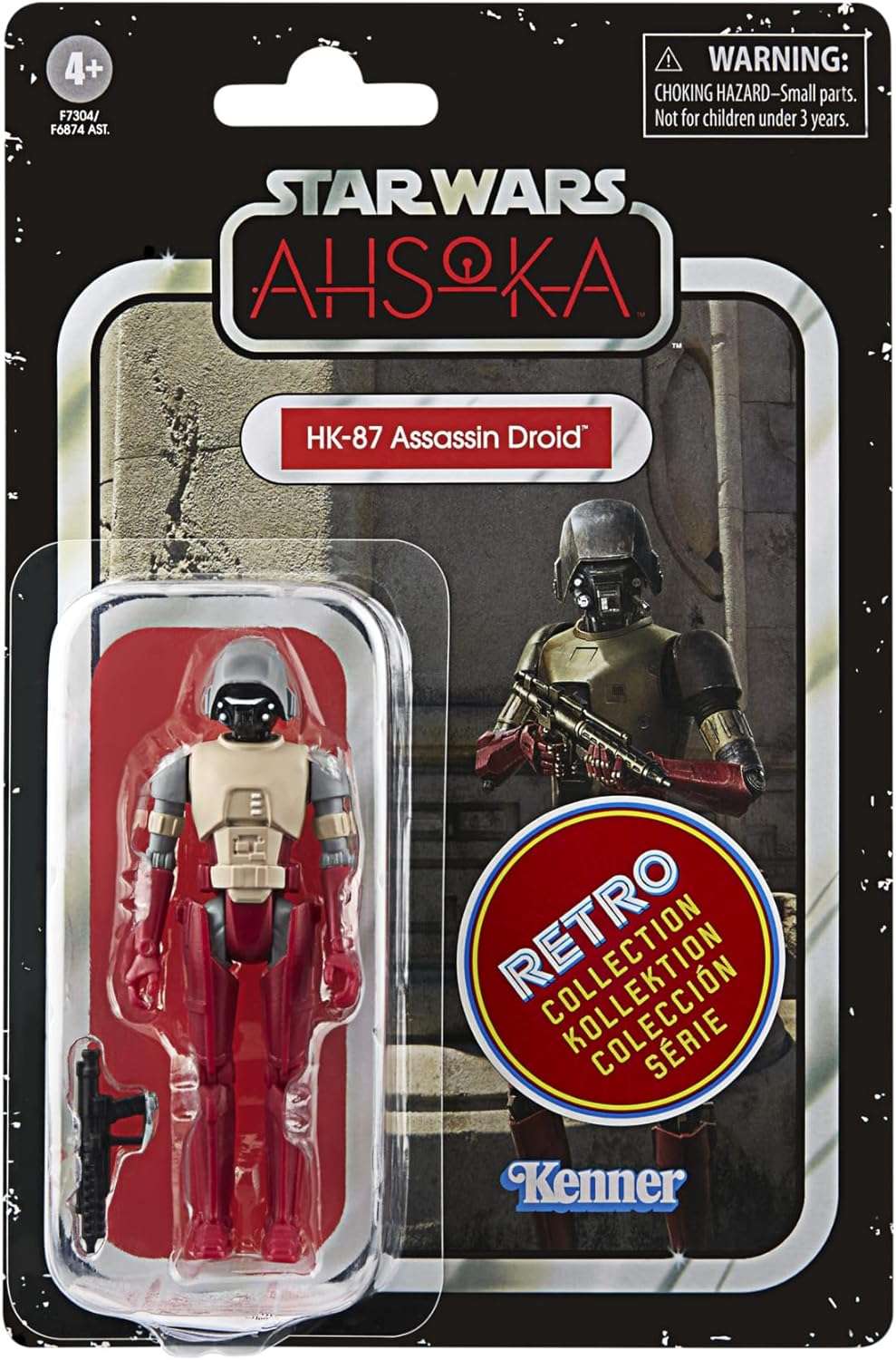 Star Wars Retro Collection 3.75 Inch Action Figure Wave 5 - HK-87 Assassin Droid (Shelf Wear Packaging)
