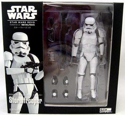 Star Wars Revo 7 Inch Action Figure Revoltech Series - Stormtrooper No. 002