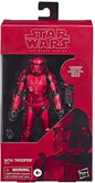 Star Wars The Black Series 6 Inch Action Figure Carbonized Graphite Series - Red Metallic Sith Trooper #92 Exclusive (Shelf Wear Packaging)