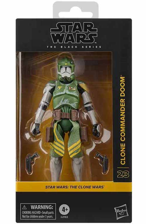 Star Wars The Black Series 6 Inch Action Figure Exclusive - Clone Commander Doom