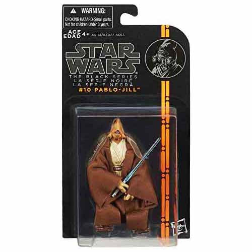 Star Wars The Black Series 3.75 Inch Action Figure - Pablo-Jill #10 (Clamshell came off cardboard back)