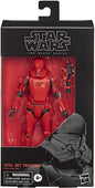 Star Wars The Black Series 6 Inch Action Figure Wave 35 - Sith Jet Trooper #106 (Sub-Standard Packaging)