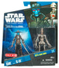 Star Wars The Clone Wars 3.75 Inch Action Figure 2-Pack Exclusive - Cad Bane and IG-88 (Shelf Wear Packaging)