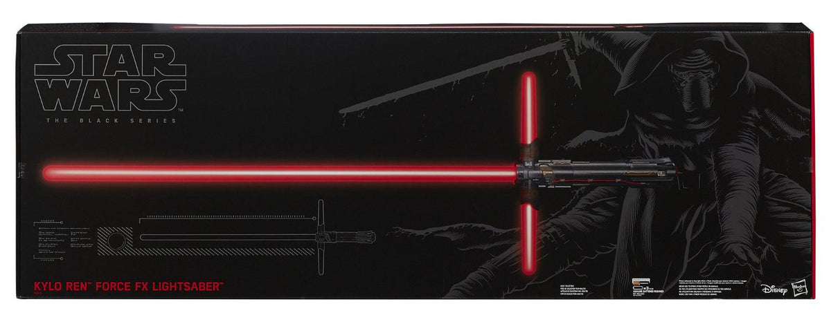 Star Wars The Force Awakens Replica Accessory The Black Series - Kylo Ren Force FX Lightsaber #04 (Opened Box Sub-Standard Packaging)